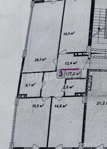 Продаётся 3-комн. новостройка 122.5 м², м. Кара Караев, photo 3 from 15