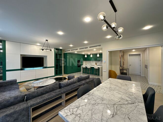 İcarəyə verilir 3 otaqlı yeni tikili 185 m², Səbail r., photo 16 from 27