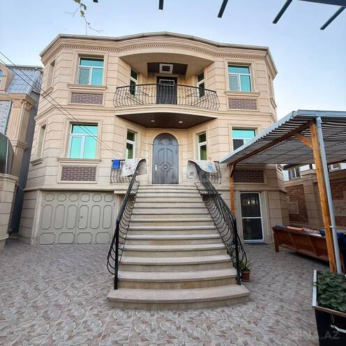 Satılır 7 otaqlı həyət evi/bağ evi 300 m², Xocəsən m., photo 1 from 31