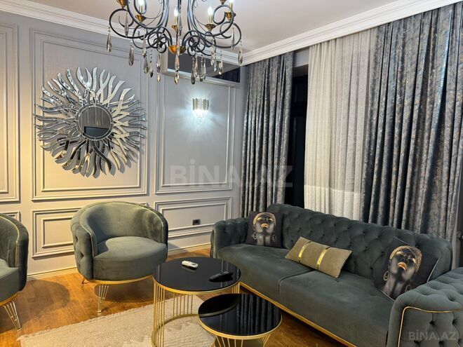 İcarəyə verilir 3 otaqlı yeni tikili 110 m², 8 Noyabr m., photo 3 from 14