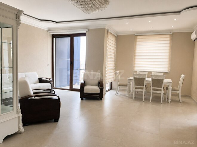 İcarəyə verilir 3 otaqlı yeni tikili 135 m², Nərimanov r., photo 3 from 12