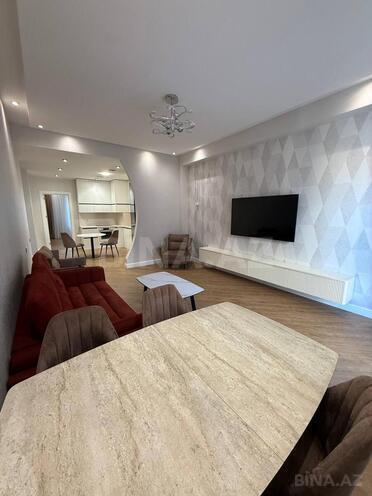 İcarəyə verilir 3 otaqlı yeni tikili 100 m², Ağ şəhər q., photo 3 from 24