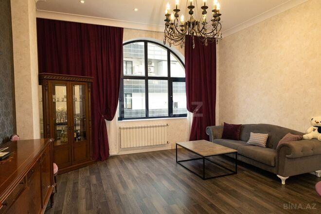 İcarəyə verilir 2 otaqlı yeni tikili 90 m², Nizami m., photo 1 from 18