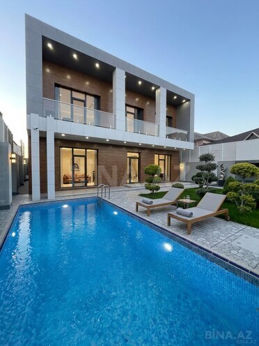 İcarəyə verilir 5 otaqlı həyət evi/bağ evi 300 m², Mərdəkan q., photo 1 from 12