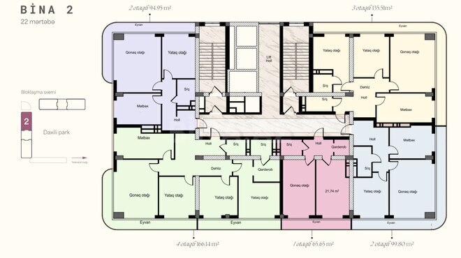 Satılır 1 otaqlı yeni tikili 65.6 m², Badamdar q., photo 6 from 8