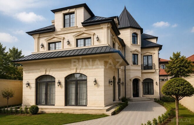 Satılır 8 otaqlı həyət evi/bağ evi 450 m², Badamdar q., photo 1 from 32
