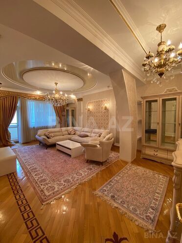 İcarəyə verilir 3 otaqlı yeni tikili 135 m², Nərimanov r., photo 1 from 12