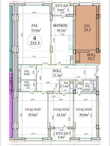 Satılır 4 otaqlı yeni tikili 255 m², Nizami m., photo 3 from 7