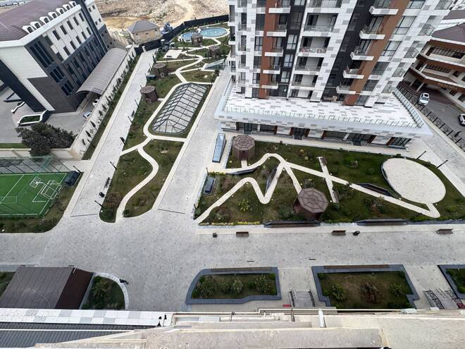 Сдаётся 2-комн. новостройка 70 м², м. Кероглу, photo 1 from 13