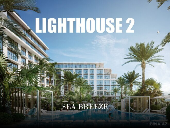 Satılır 2 otaqlı yeni tikili 82.3 m², Sea Breeze q., photo 1 from 8