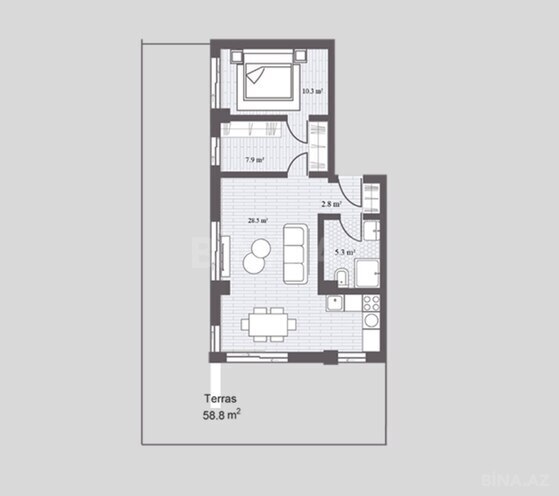 Продаётся 2-комн. новостройка 126.3 м², пос. Sea Breeze, photo 9 from 10