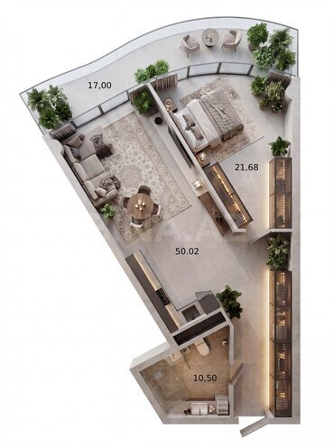 Satılır 2 otaqlı yeni tikili 99 m², Nardaran q., photo 3 from 24