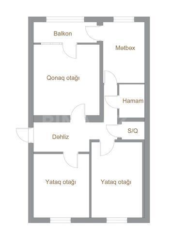 Satılır 3 otaqlı köhnə tikili 75 m², Koroğlu m., photo 20 from 23