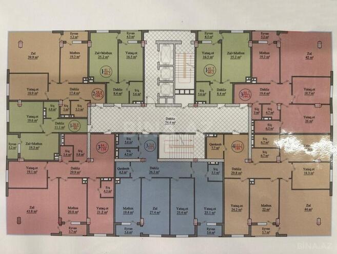 Продаётся 3-комн. новостройка 145 м², м. Шах Исмаил Хатаи, photo 3 from 9