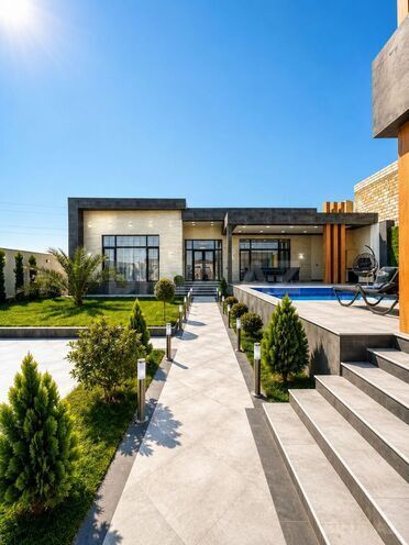 Satılır 5 otaqlı həyət evi/bağ evi 400 m², Mərdəkan q., photo 1 from 26