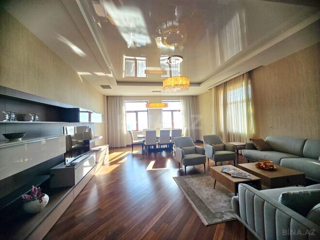 İcarəyə verilir 4 otaqlı yeni tikili 300 m², Sahil m., photo 3 from 30