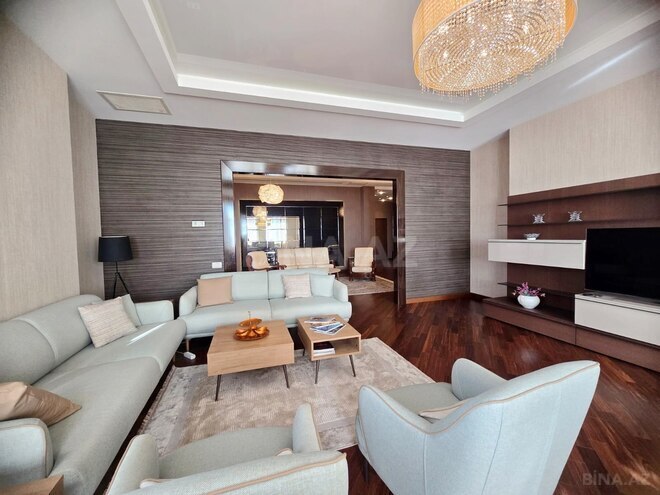 İcarəyə verilir 4 otaqlı yeni tikili 300 m², Sahil m., photo 28 from 30