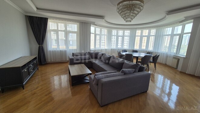 İcarəyə verilir 3 otaqlı yeni tikili 150 m², Gənclik m., photo 1 from 25