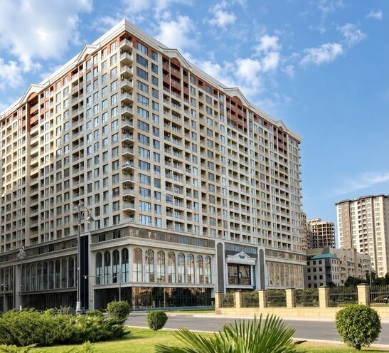 İcarəyə verilir 3 otaqlı yeni tikili 118 m², Şah İsmayıl Xətai m., photo 1 from 12