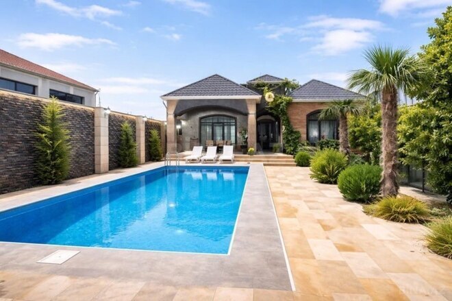 İcarəyə verilir 4 otaqlı həyət evi/bağ evi 160 m², Mərdəkan q., photo 1 from 22