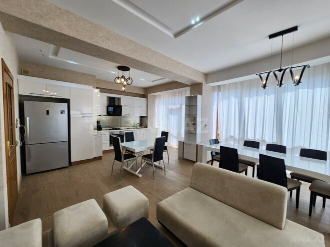 İcarəyə verilir 3 otaqlı yeni tikili 137 m², Nizami m., photo 3 from 21