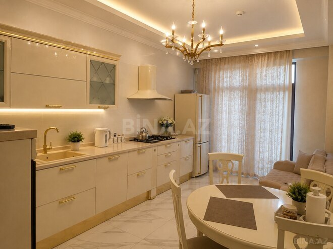 İcarəyə verilir 3 otaqlı yeni tikili 140 m², Nizami m., photo 5 from 9