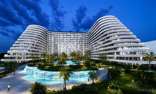 Satılır 1 otaqlı yeni tikili 43 m², Sea Breeze q., photo 1 from 6