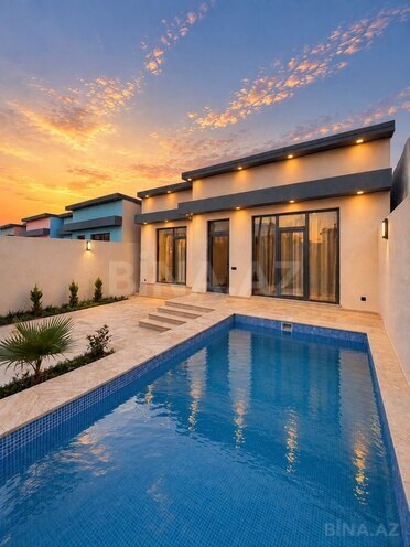Satılır 4 otaqlı həyət evi/bağ evi 130 m², Mərdəkan q., photo 1 from 15