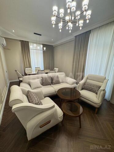 İcarəyə verilir 3 otaqlı yeni tikili 111 m², Dərnəgül m., photo 1 from 24