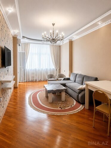 İcarəyə verilir 3 otaqlı yeni tikili 122 m², 8 Noyabr m., photo 1 from 12