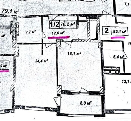 Satılır 2 otaqlı yeni tikili 71 m², Qara Qarayev m., photo 5 from 7
