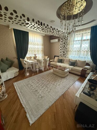 Сдаётся 3-комн. новостройка 100 м², м. Иншаатчылар, photo 1 from 15