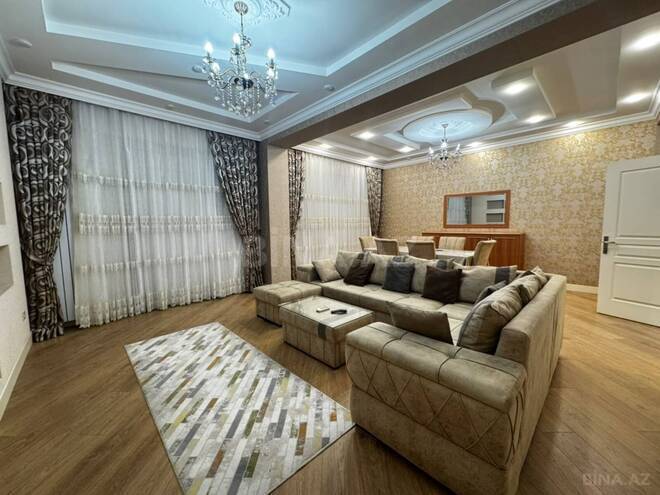 İcarəyə verilir 3 otaqlı yeni tikili 150 m², Ağ şəhər q., photo 3 from 10