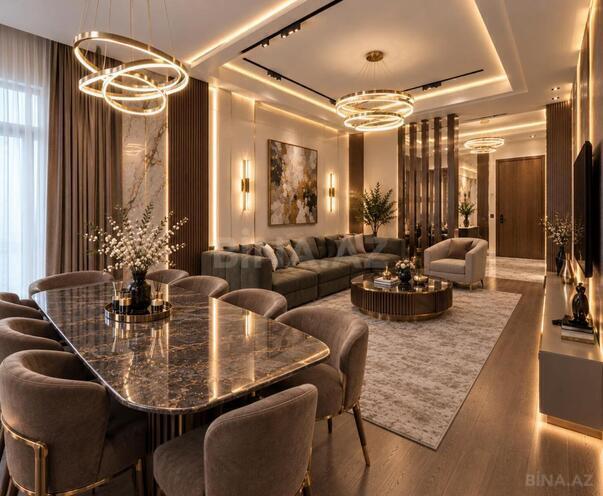 İcarəyə verilir 3 otaqlı yeni tikili 140 m², Şah İsmayıl Xətai m., photo 3 from 19