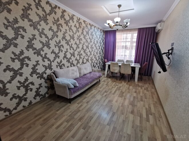 İcarəyə verilir 3 otaqlı yeni tikili 100 m², Həzi Aslanov m., photo 1 from 17