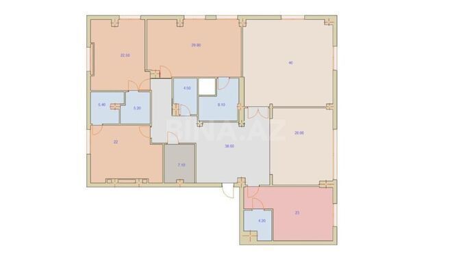 Satılır 5 otaqlı yeni tikili 267 m², Ağ şəhər q., photo 20 from 24