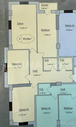 Продаётся 3-комн. новостройка 100 м², м. 20 января, photo 4 from 8