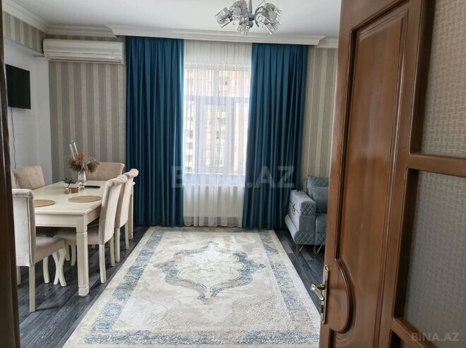 İcarəyə verilir 2 otaqlı yeni tikili 60 m², İnşaatçılar m., photo 1 from 9