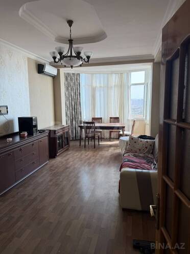 Сдаётся 3-комн. новостройка 92 м², м. Иншаатчылар, photo 1 from 14