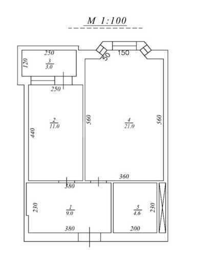 Satılır 1 otaqlı yeni tikili 50 m², İnşaatçılar m., photo 15 from 16