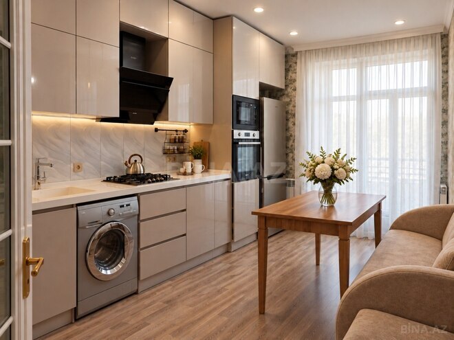 İcarəyə verilir 3 otaqlı yeni tikili 105 m², Şah İsmayıl Xətai m., photo 4 from 13