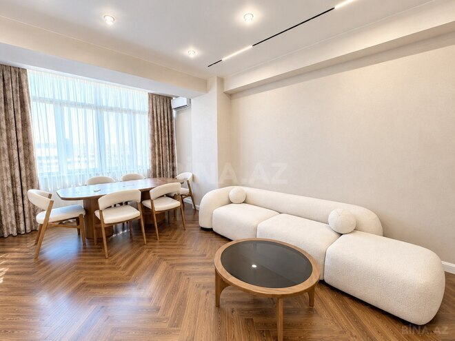 İcarəyə verilir 3 otaqlı yeni tikili 115 m², Şah İsmayıl Xətai m., photo 1 from 13