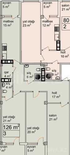 Продаётся 3-комн. новостройка 126 м², м. Нефтчиляр, photo 3 from 10