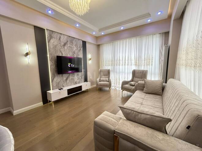 İcarəyə verilir 3 otaqlı yeni tikili 100 m², Bakmil m., photo 5 from 17