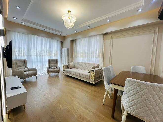 İcarəyə verilir 3 otaqlı yeni tikili 100 m², Bakmil m., photo 3 from 17