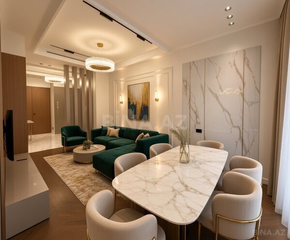 İcarəyə verilir 3 otaqlı yeni tikili 140 m², Şah İsmayıl Xətai m., photo 3 from 19