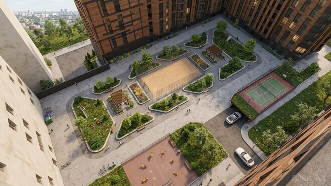 Продаётся 1-комн. новостройка 61.7 м², м. Иншаатчылар, photo 3 from 10