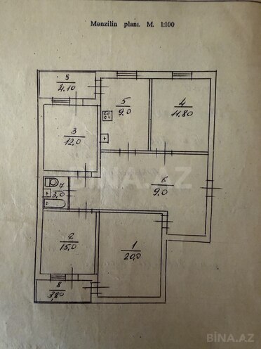 Продаётся 4-комн. вторичка 110 м², м. Шах Исмаил Хатаи, photo 3 from 32