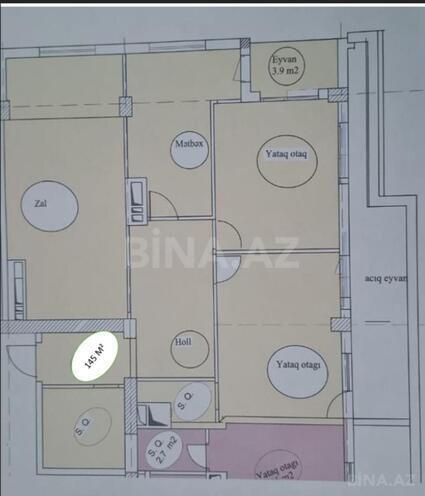 Satılır 4 otaqlı yeni tikili 145 m², 28 May m., photo 3 from 8