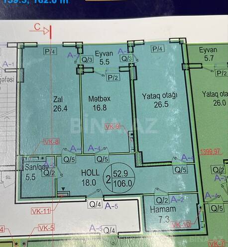 Продаётся 3-комн. новостройка 106 м², м. 28 мая, photo 3 from 6